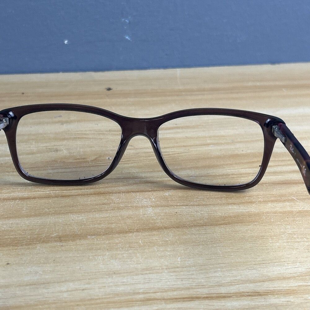 Ray Ban Eyeglasses RB 5228 5628 Lilac Floral Size 53-17-140 Frames Only - Picture 10 of 10